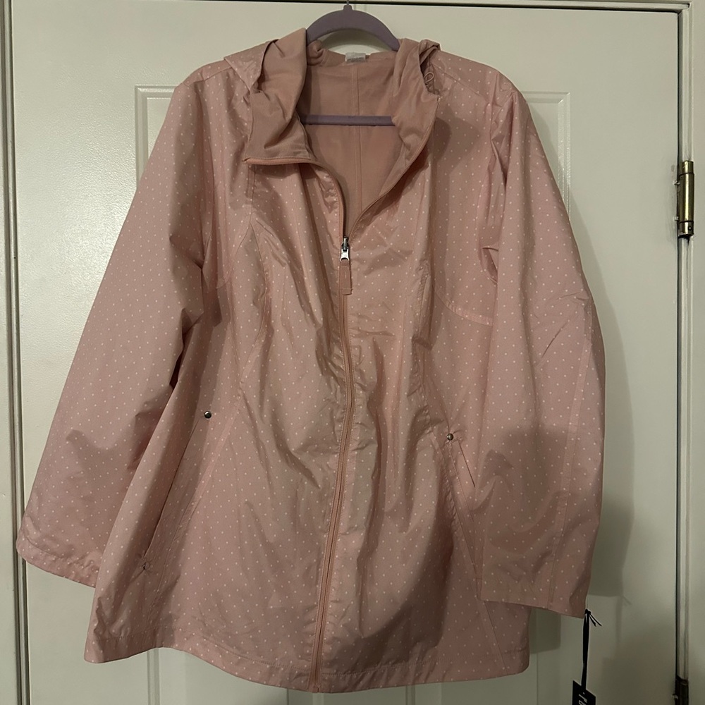 Pink Polka Dot Women's Jacket